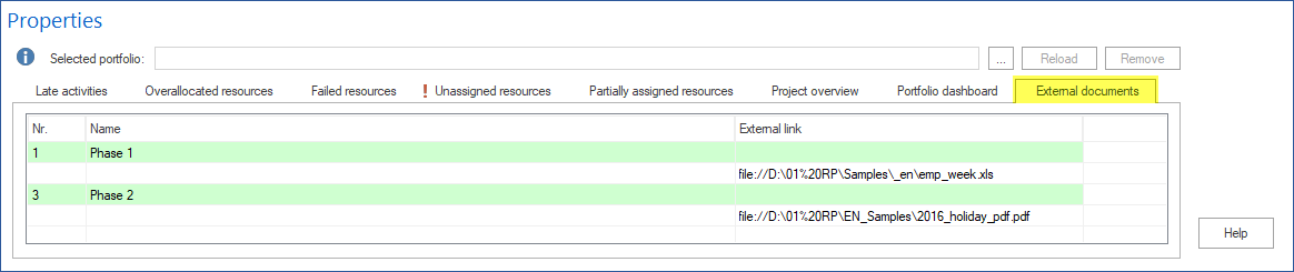 External Documents