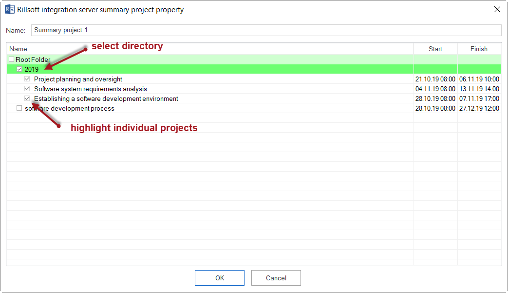 Summary project new Rillsoft Integration Server